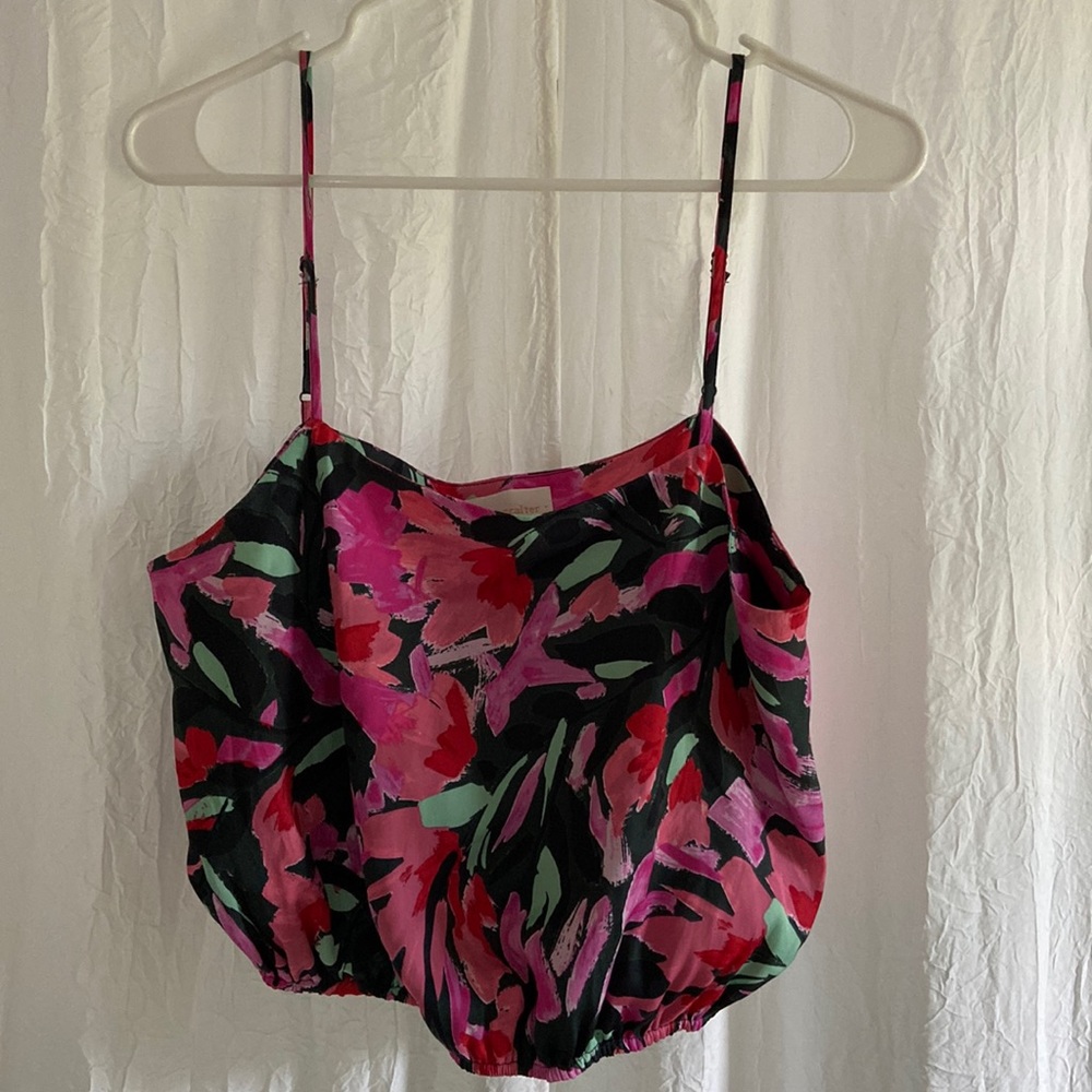 Anthropologie Corey Lynn Calter Cropped Loose Blouse, size medium
